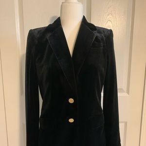 Calvin Klein velvet blazer size 6